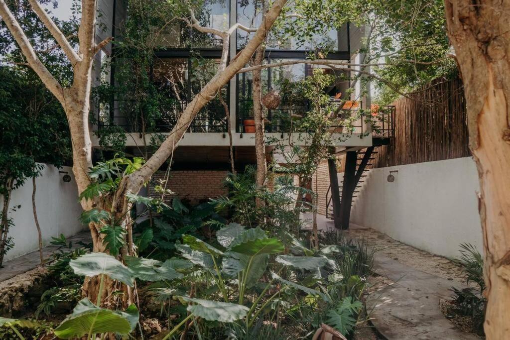 Apartment With Private Plunge Pool At Madara Tulum Earth 1 Exteriör bild
